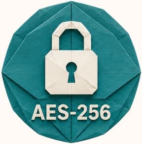 AES-256 encryption