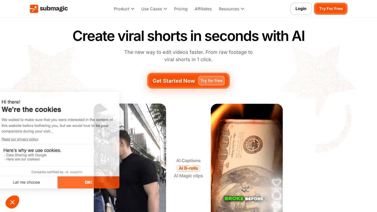 Submagic AI captions