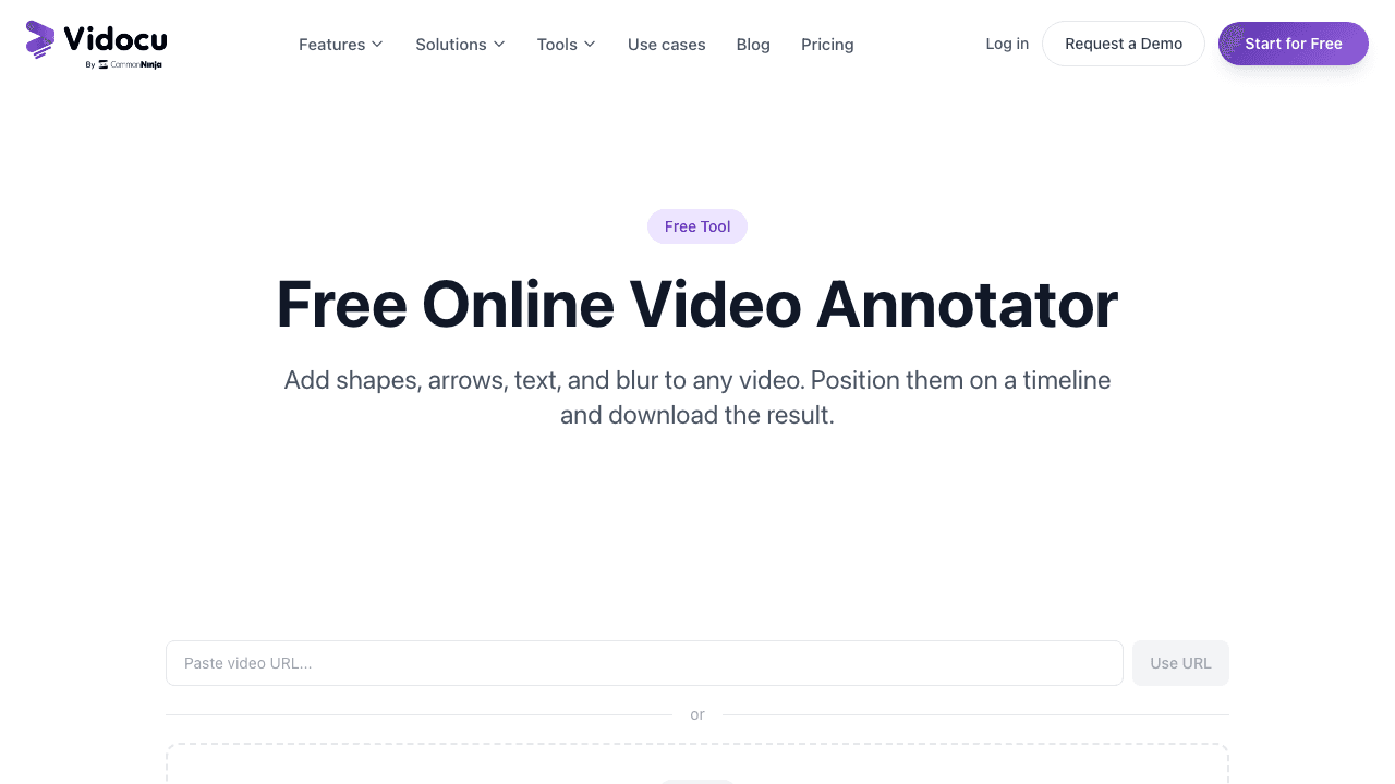 Vidocu free video annotator
