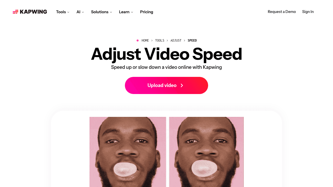 Kapwing speed changer