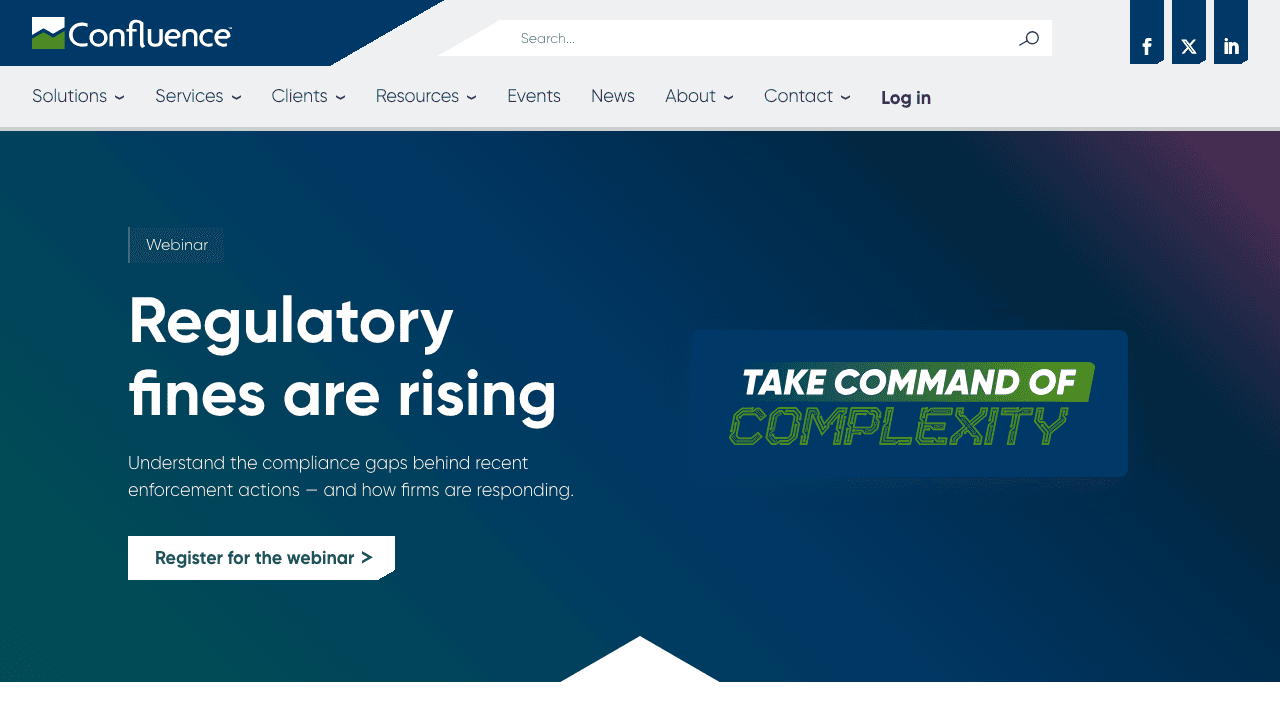 Confluence homepage