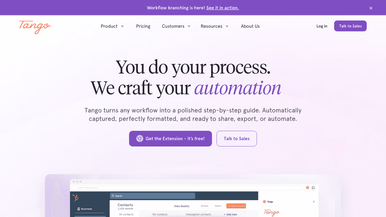 Tango documentation tool