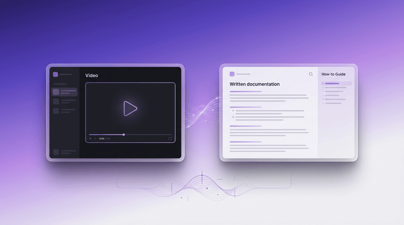 Video vs Written Documentation: Which is Better for Customer Support?