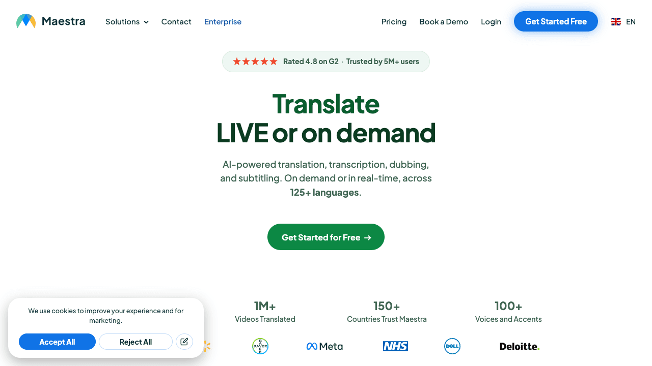 Maestra subtitle translation