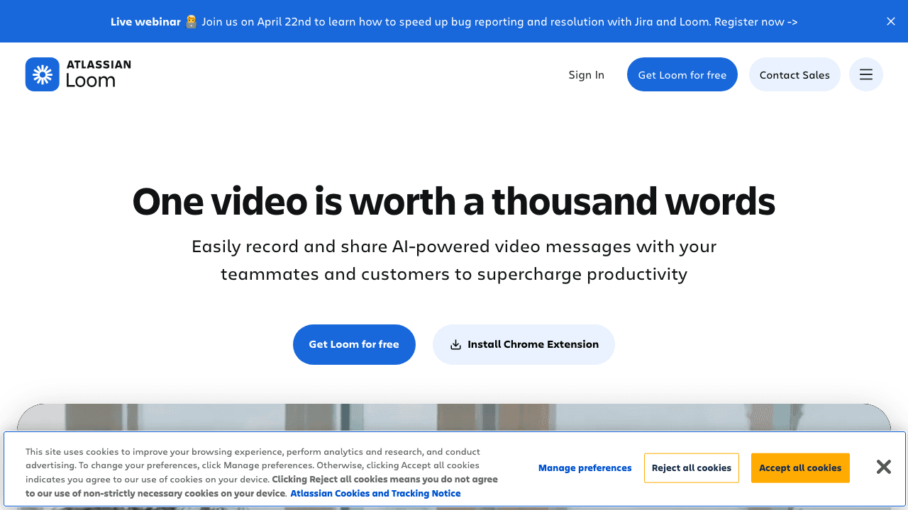 Loom async video platform