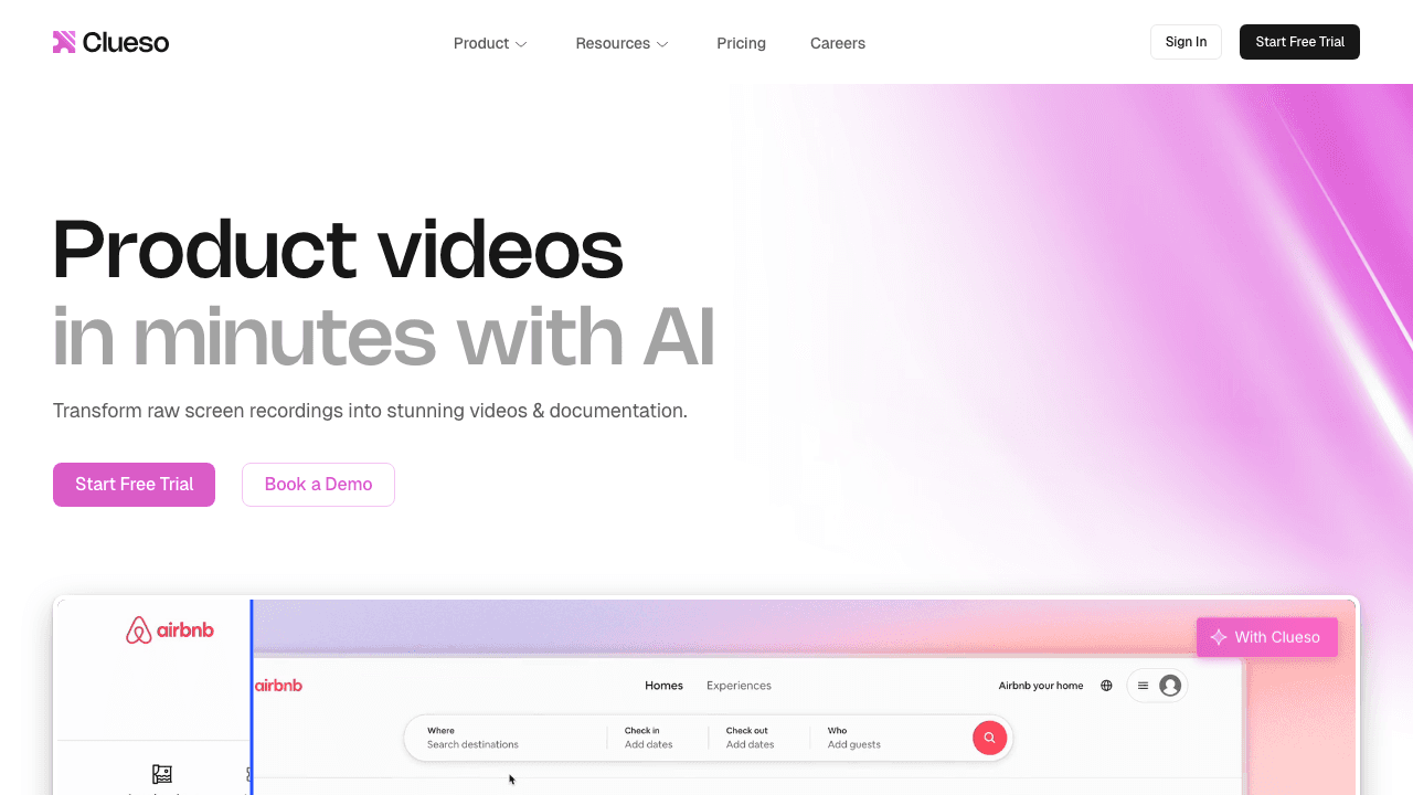 Clueso documentation platform