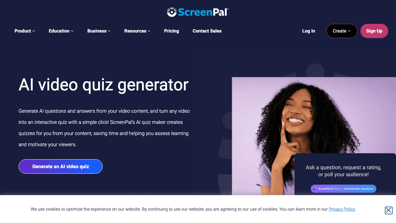 ScreenPal AI quiz generator