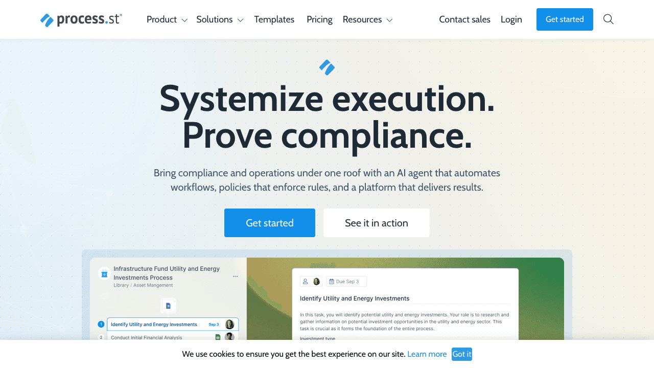 Process Street workflow and checklist software