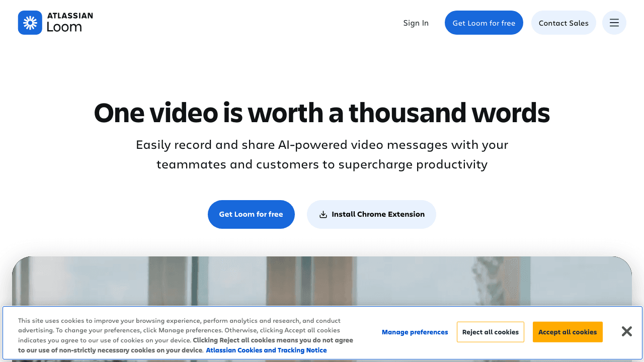 Loom screen recorder