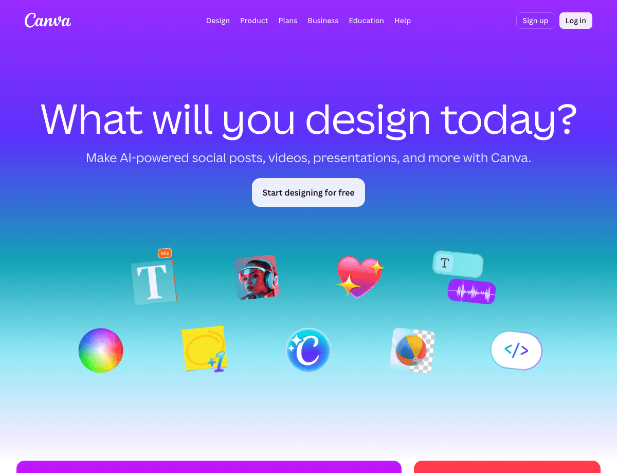 Canva photo editor